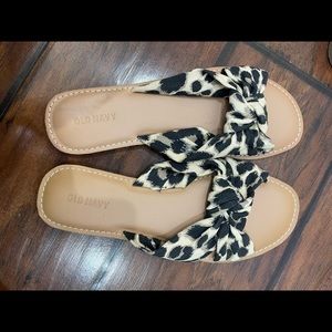 Cheetah sandals oldnavy
